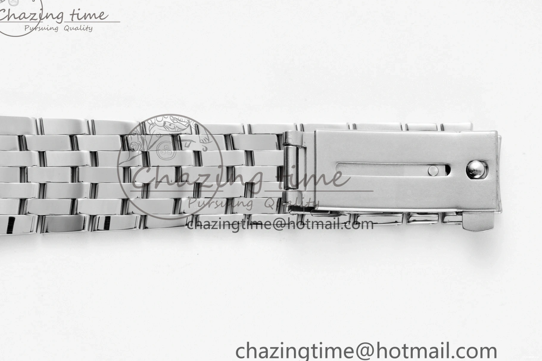 0506 FlexibleFit De Ville SS TWF 1:1 Best Edition Gray Dial Blue Markers on SS Bracelet MIYOTA 7843